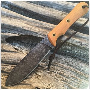 Smith & Sons Tataille Macarta Natural Fixed Blade Hunting Knife